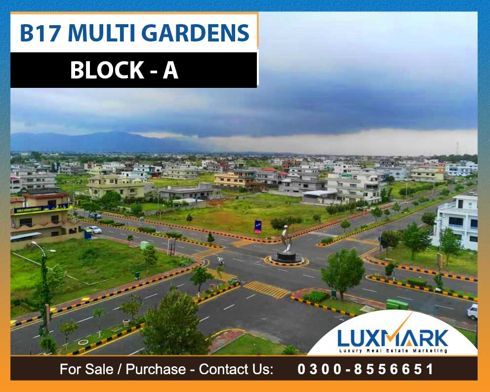 Multi Gardens B17 Islamabad | Complete Details | Plot Prices | Pictures ...