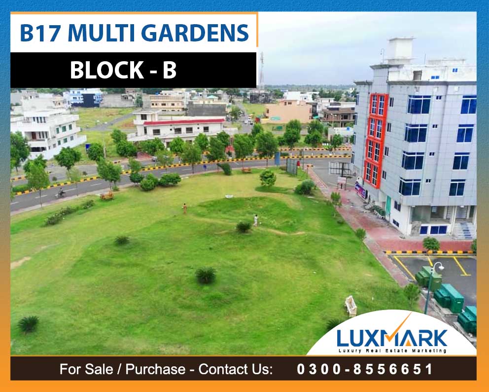 Multi Gardens B17 Islamabad | Complete Details | Plot Prices | Pictures ...