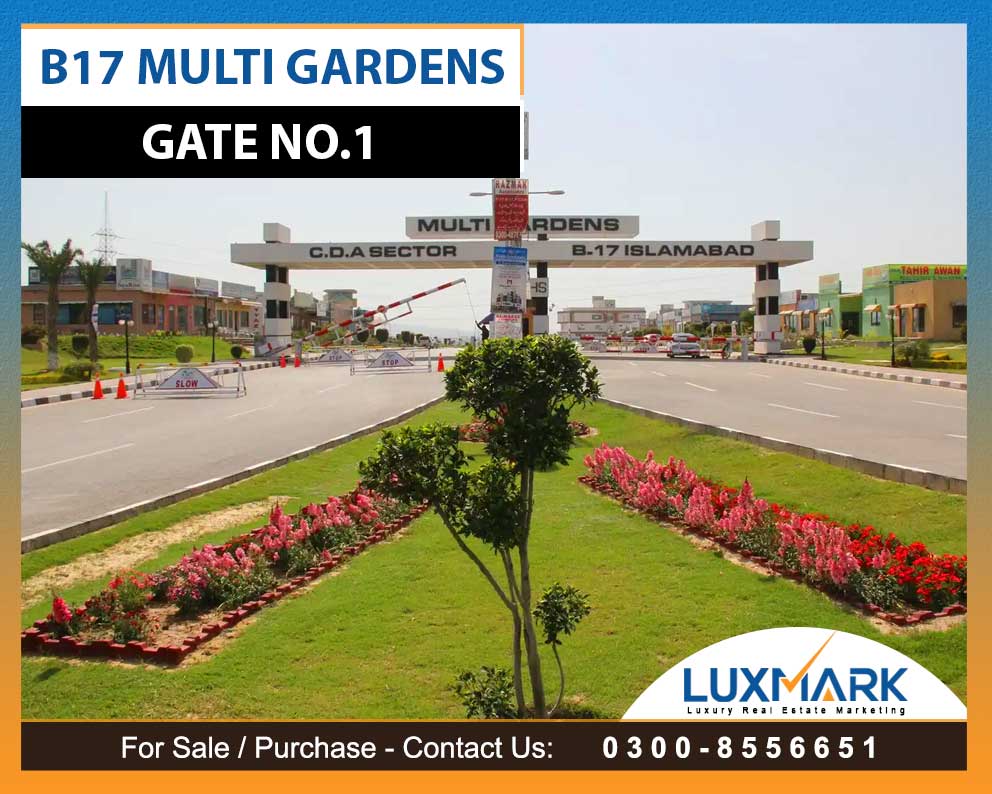 Multi Gardens B17 Islamabad | Complete Details | Plot Prices | Pictures ...